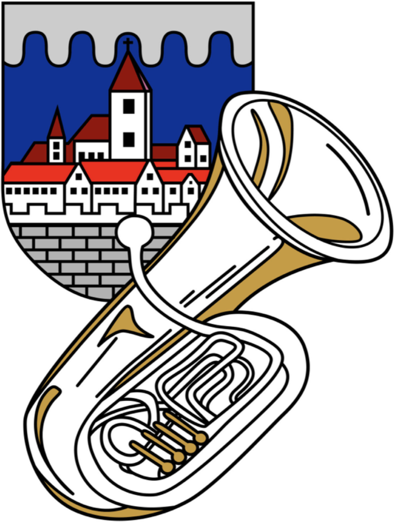 Musikverein Gussenstadt Logo